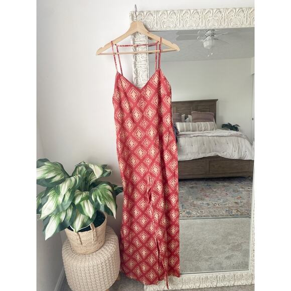 Zara Printed Cotton Jumpsuit - Picture 1 of 14